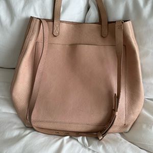 Madewell Medium Transport Tote-light pink